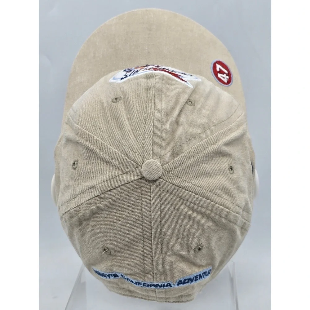 VINTAGE Disneyland Resort Condor‎ Flats Racing Team Hat Cap Disney - 47